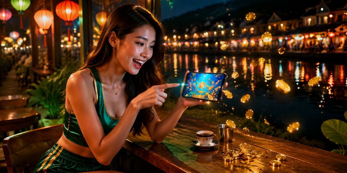 Người chơi truy cập casino trên điện thoại bên ly cà phê tại Huế