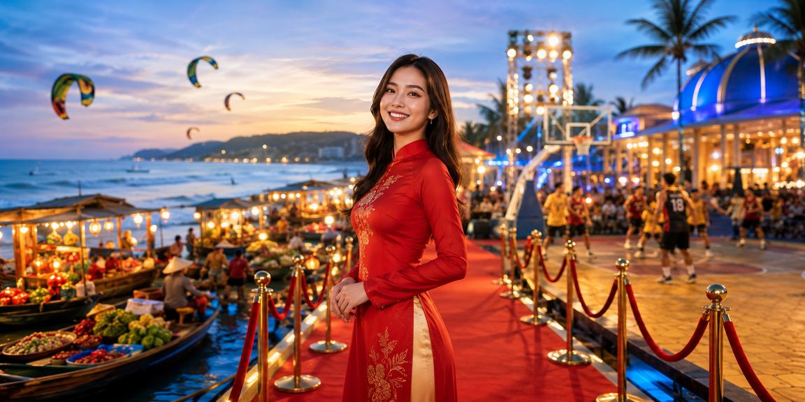 Cổ động viên bóng rổ Việt Nam theo dõi kết quả cược tại Mũi Né